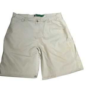 Vintage Men’s Levi’s SilverTab Beige Shorts Sz 40 Made HONG KONG